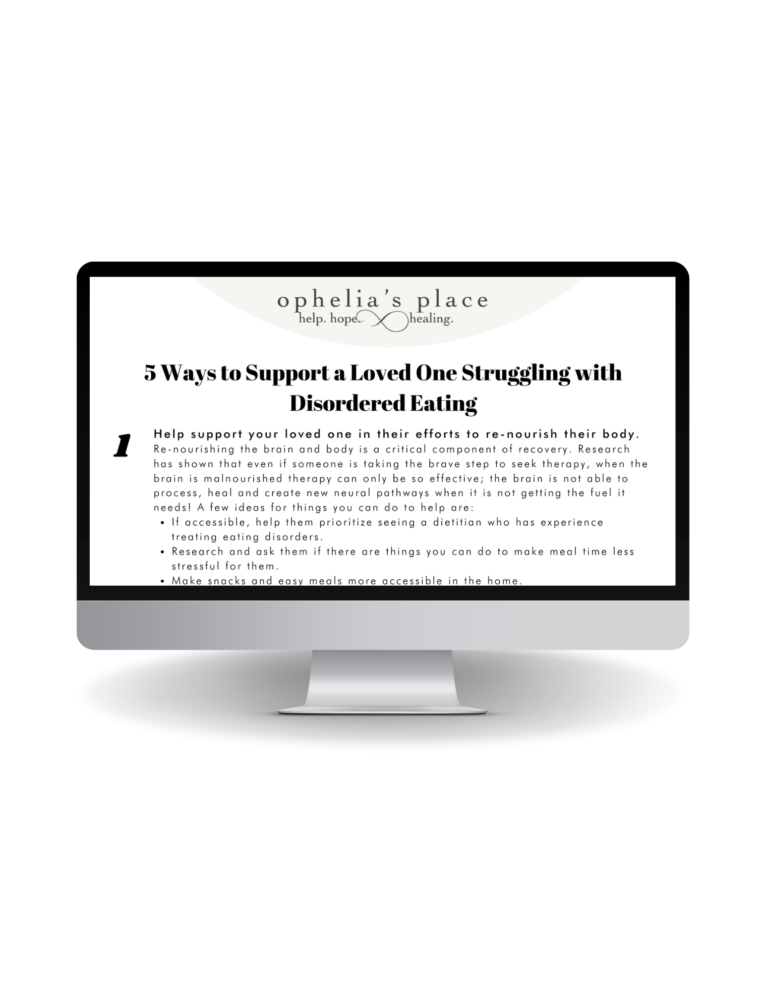 5 Ways to Support a Loved One Guide