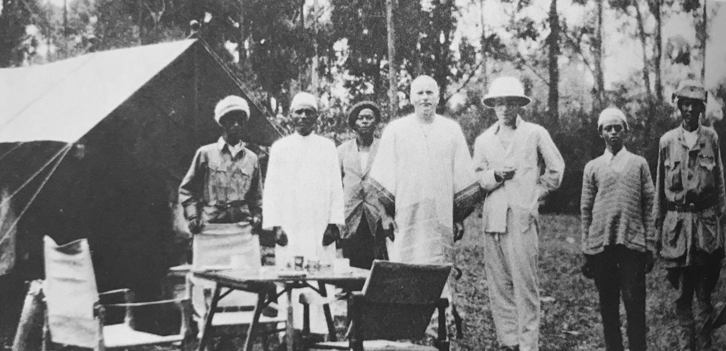 Carl Jung (centre) in Kenya, 1925. When Carl Jung visited eastern Africa, in 1925, his aim was to identify the relationship between two ostensibly primitive worlds: the deepest recesses of human psychology (dreams), on the one hand, and a savage hinterland (Africa), on the other. Similarly, Jung’s older colleague, Sigmund Freud, argued that dreams, like African societies, signified untamed wildernesses that needed to be subdued and civilised (source of image: Carl Jung, Letters, edited by Gerhard Adler & Aniela Jaffé, 2 vols, Princeton: Princeton University Press), 1973–75.