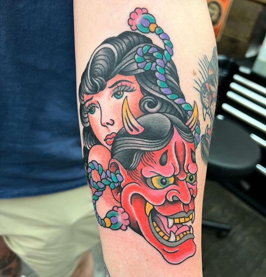 Geisha from morgieink    Fountain Square Tattoo  Facebook