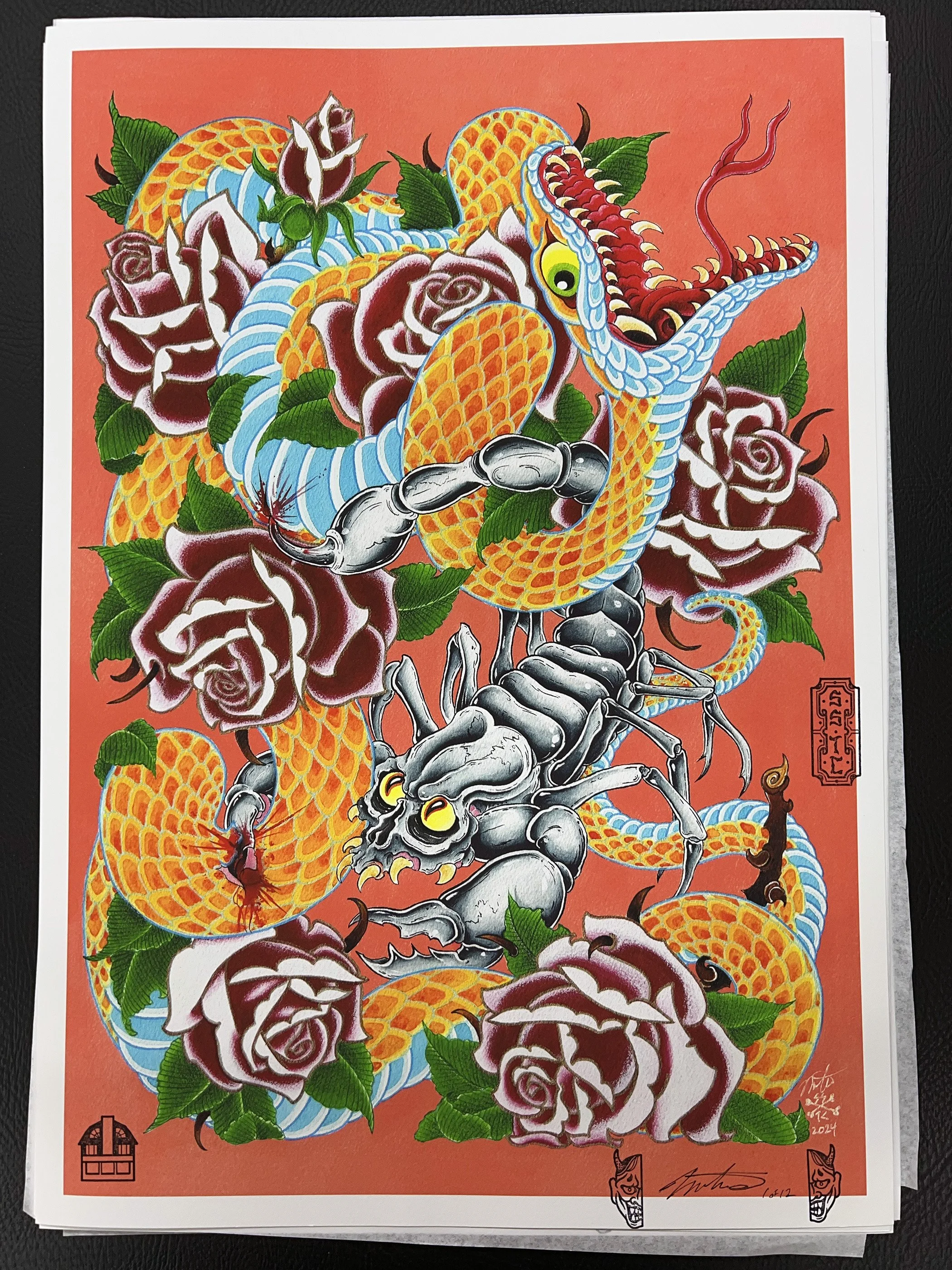 Snake/Scorpion — South Shore Tattoo Co.