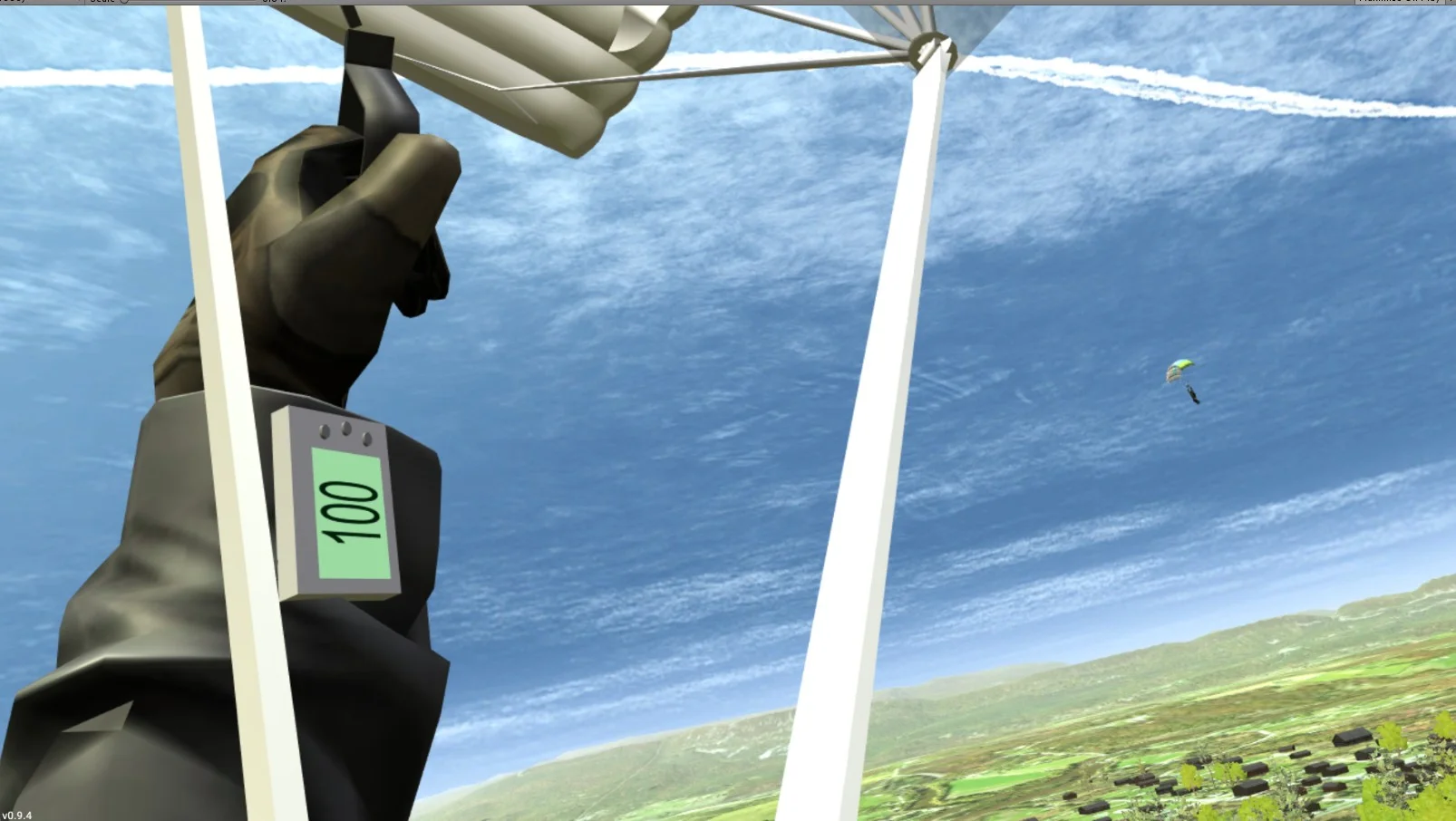 SkydiVR Virtual Reality Parachute Flight Simulator