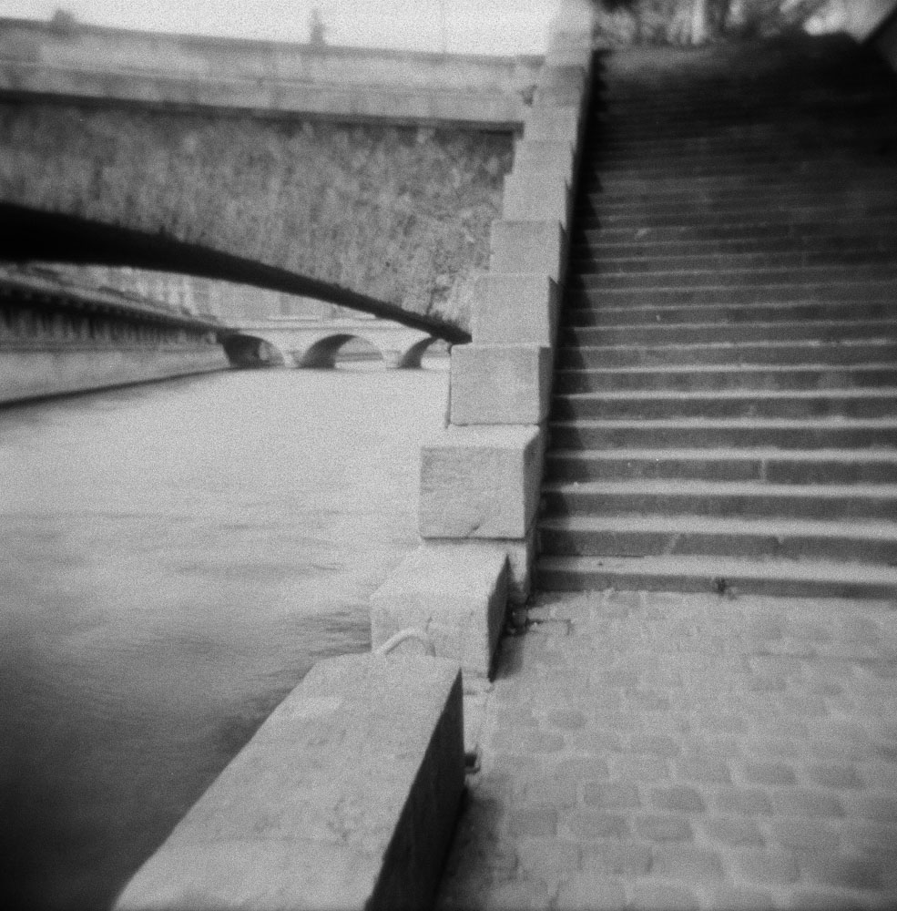 Stairs by the Seine