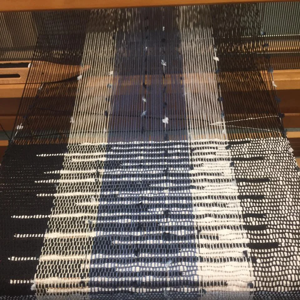  On the loom again… just can’t wait to get on the loom again. 