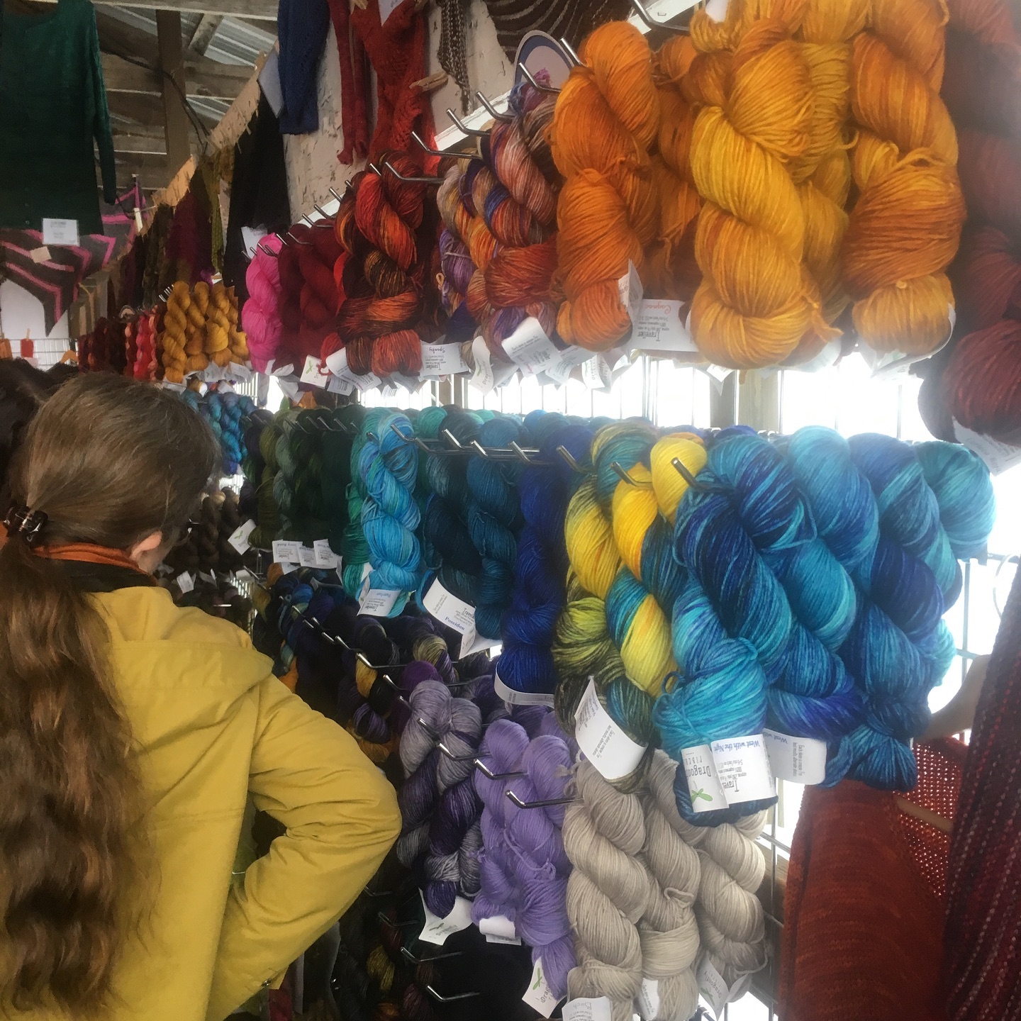 Yarn Hub, Middle of Nowhere, Maine. They make it impossible to choose. 