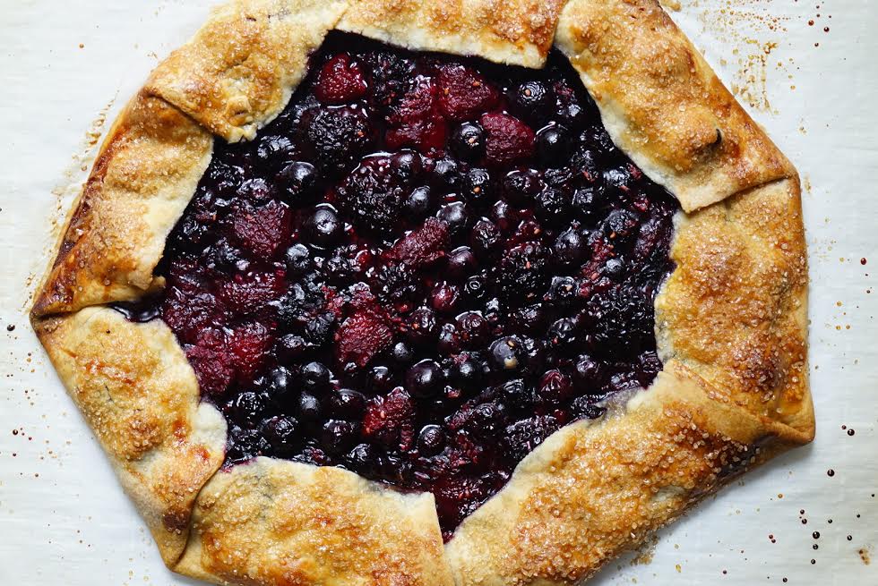 Perfectly-baked Rustic Berry Tart