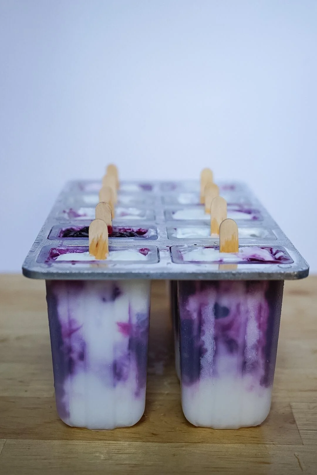Freeze the blueberry coconut g