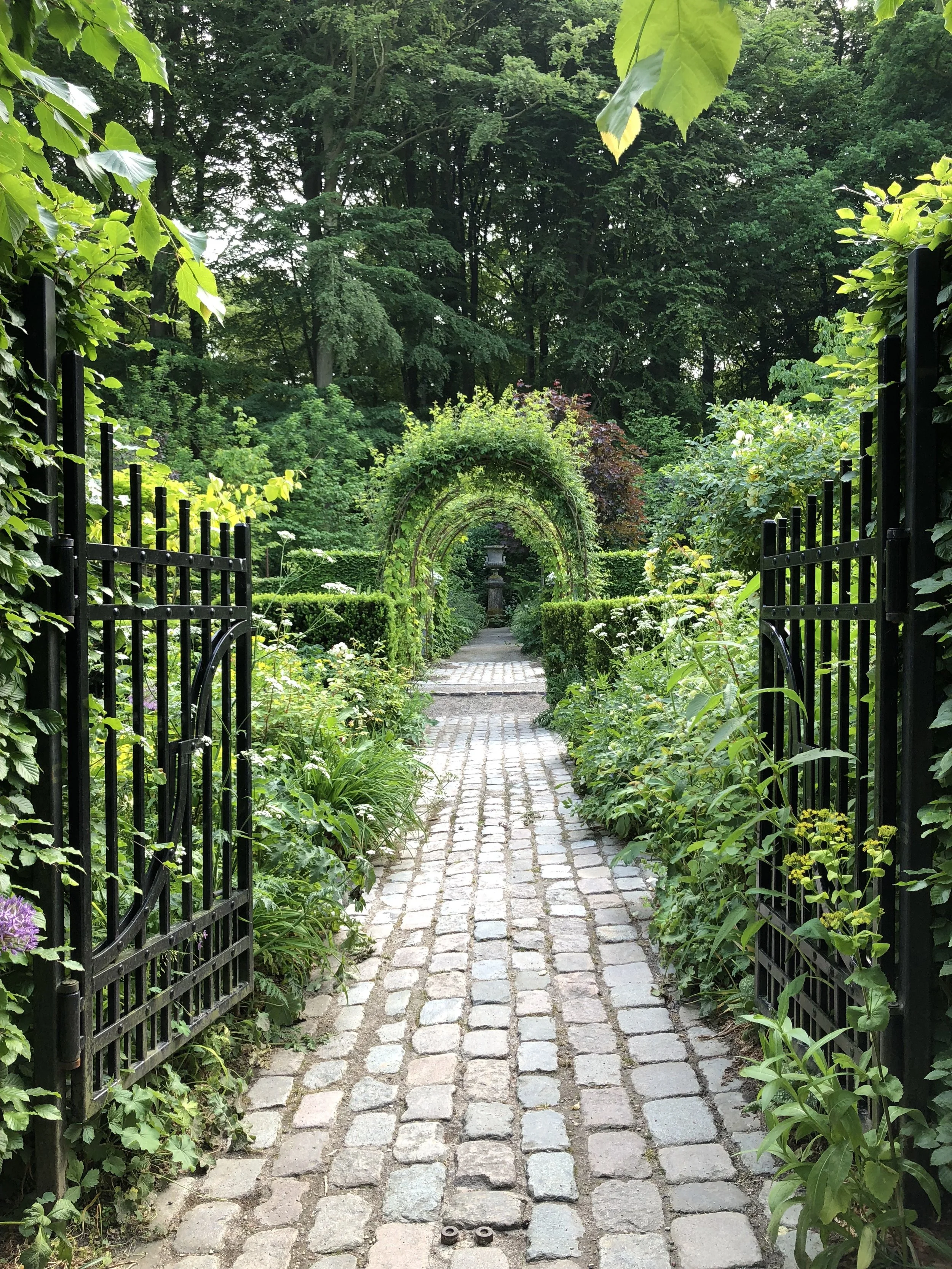 Celebrated Danish gardener, Claus Dalby's garden. Aarhus, Denmark.