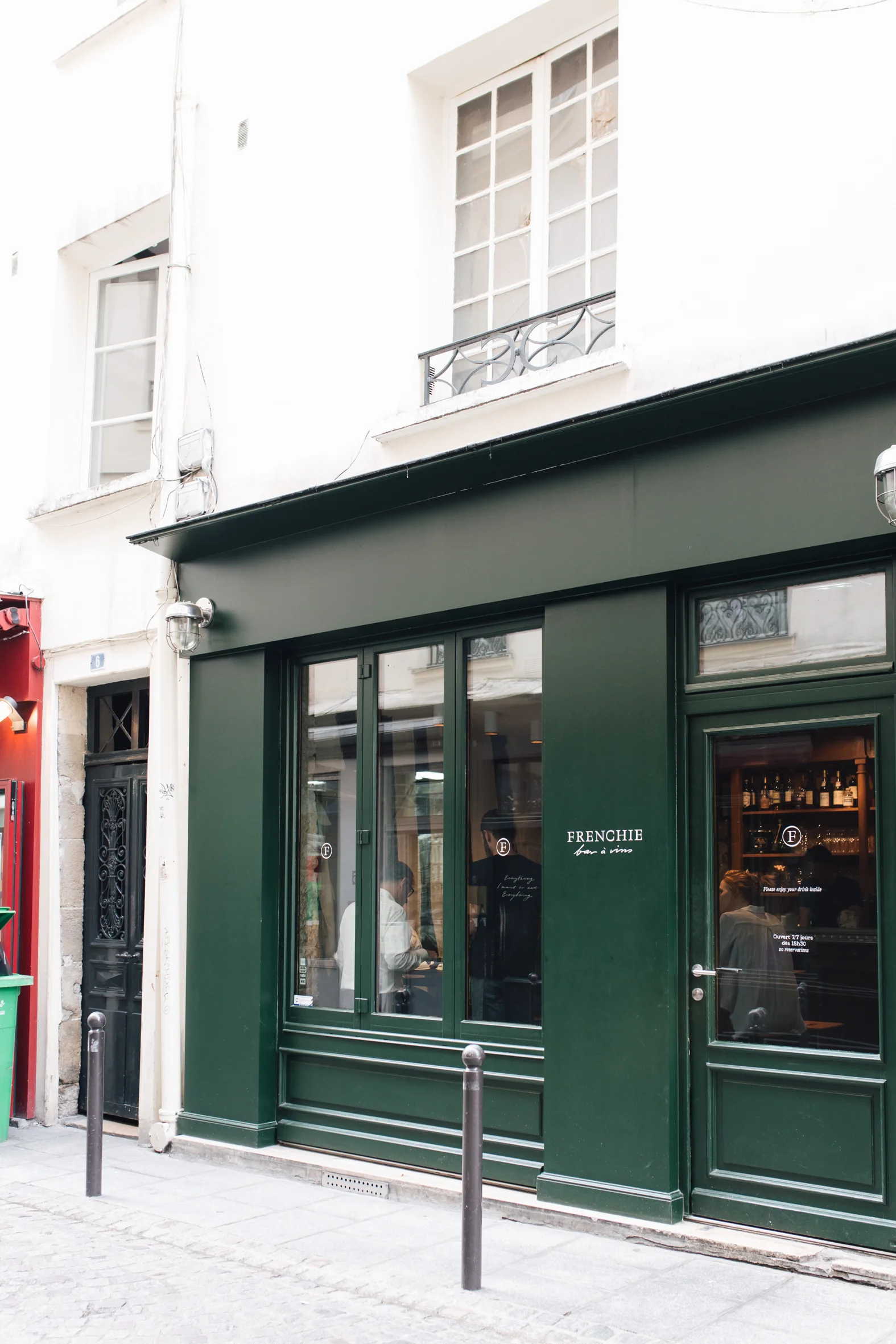 I adored this restaurant - Frenchie Bar a Vins which, as its name suggests, is the more casual wine bar version of Frenchie across the lane way. You need to book for Frenchie, but not for the wine bar, so get there early. 