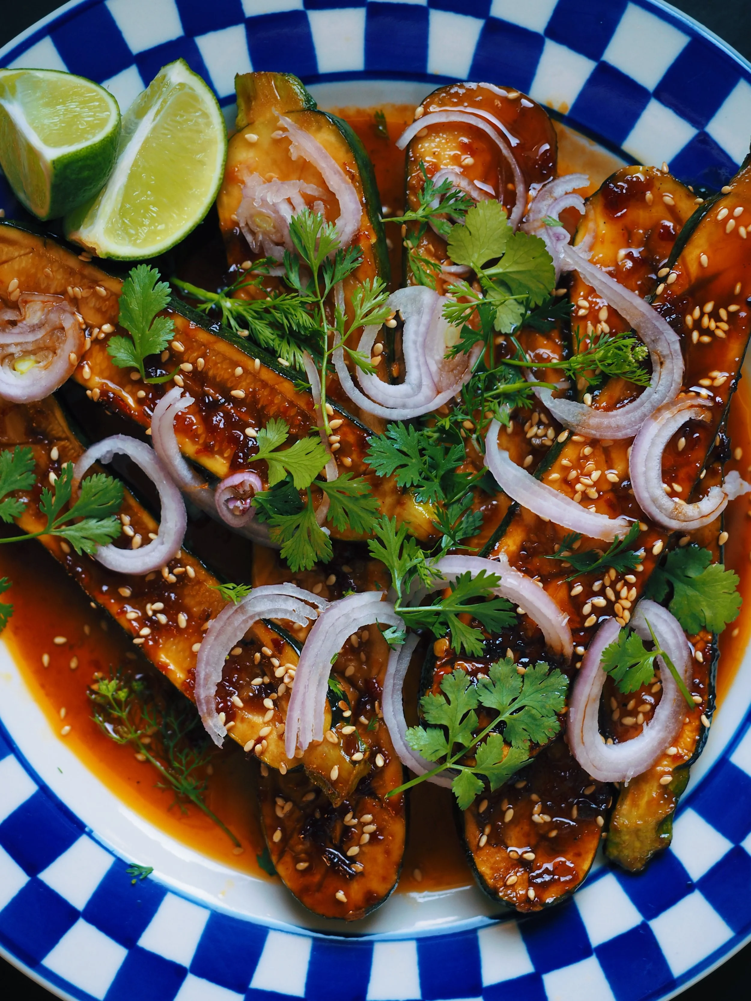 Sweet &amp; Spicy Summer Squash