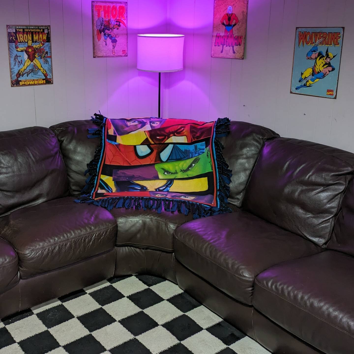 We are behind on editing, but have had a cool little change in scenery. Do you have a nerd den or game room?
