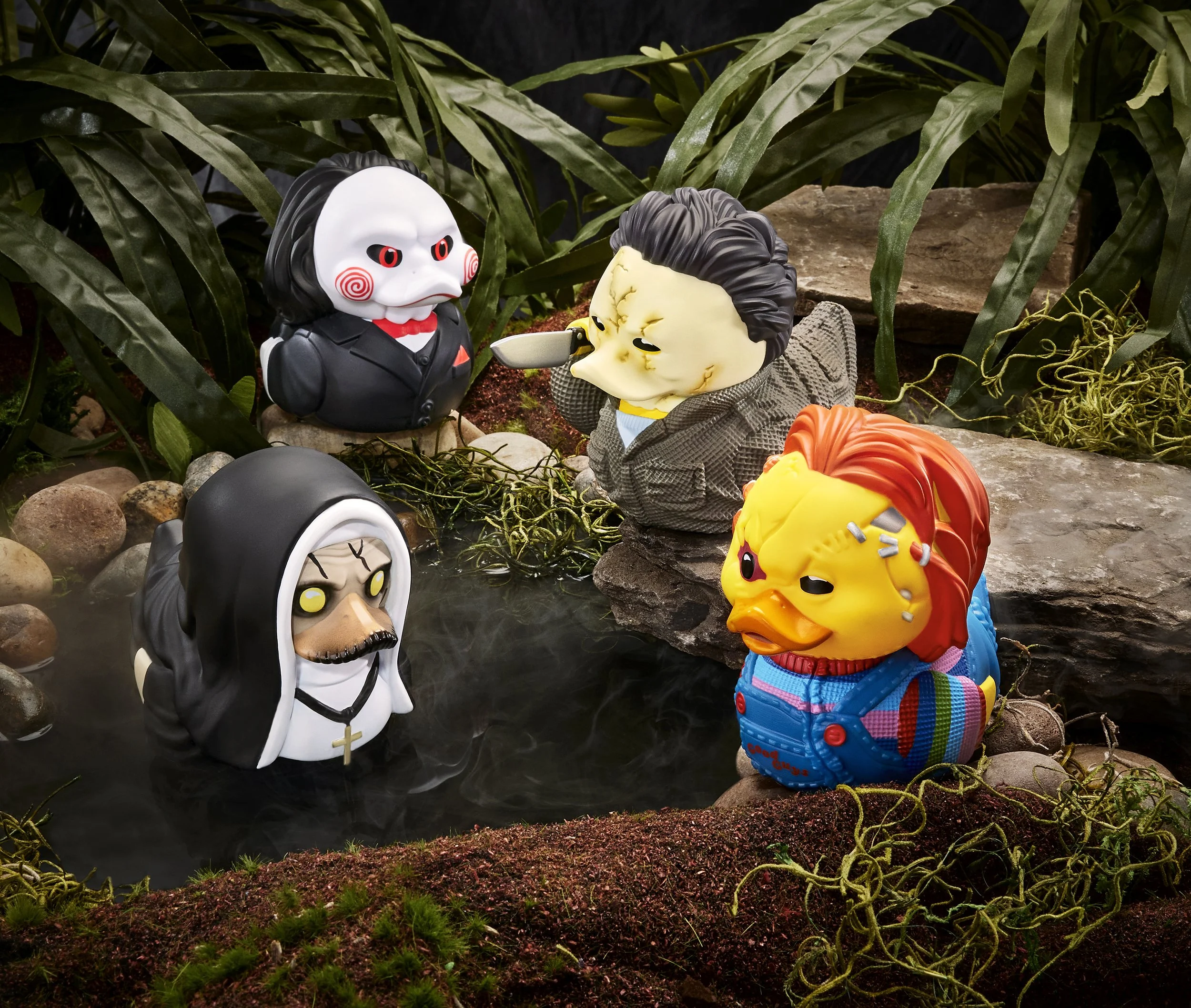  Various Tubbz ducks for Spirit Halloween marketing 