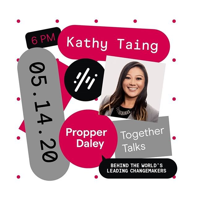 Tune in for Together Talks - a livestream Q&amp;A hosted by Spire featuring a new creative guest each week! Tune in for this week's guest: Kathy Taing.
....
Kathy is a Marketing and Communications Associate for Propper Daley: a studio who create and 