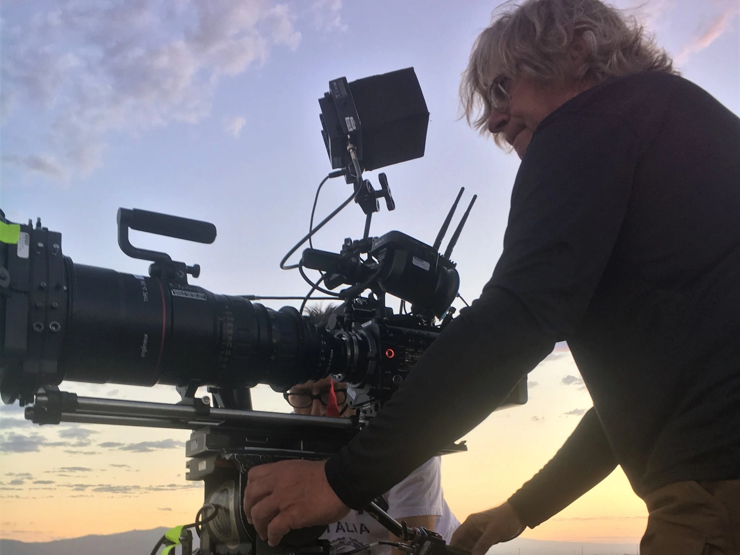 Early morning car shot, camera on Dana Dolly