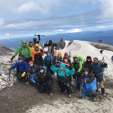 Mt. St Helens with our friends from P:ear 💜