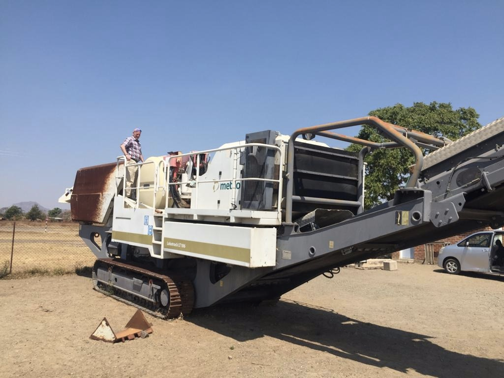 Figure 3: Mobile Mobile Jaw Crusher - Metso Locotrack LT 106