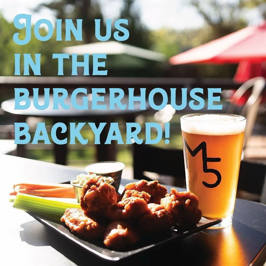 Summer weather is finally here and Five Marys Burgerhouse is ready for you!! The back patio is open for sunshine, cocktails, cold beers, great burgers, happy hour and LIVE MUSIC!
