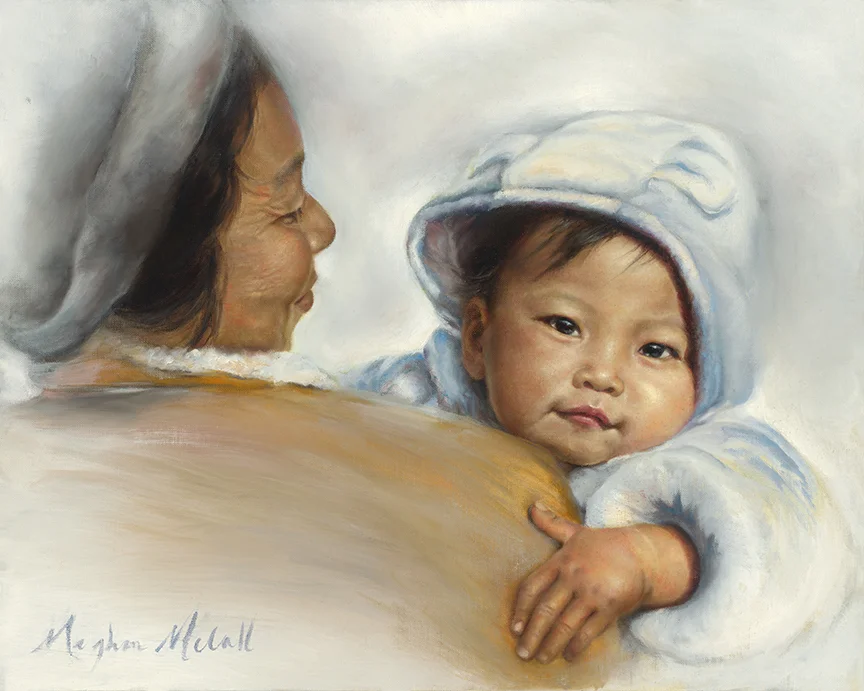 "Embrace" 16x20 oil on linen 
