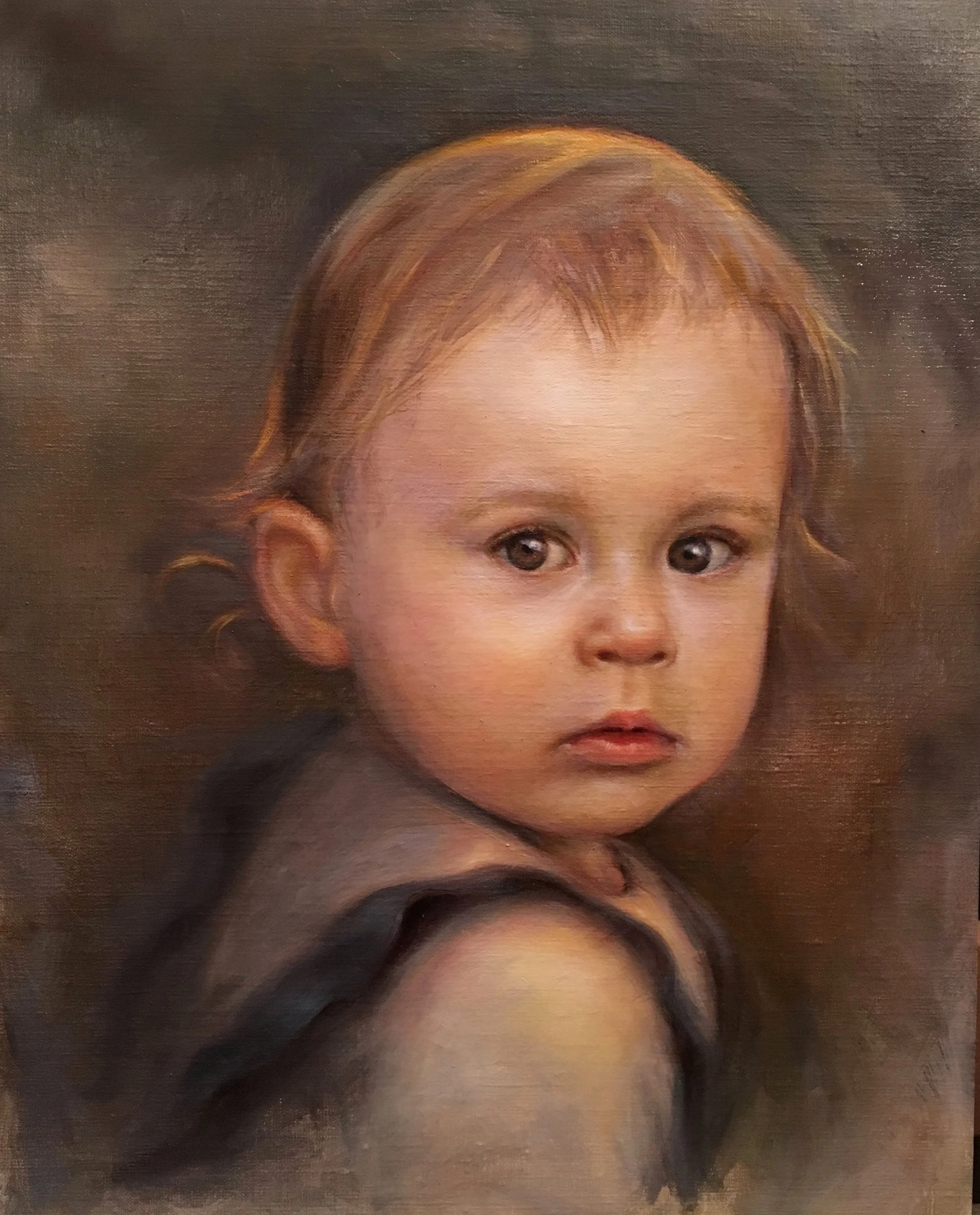 "Ellie" oil on linen 