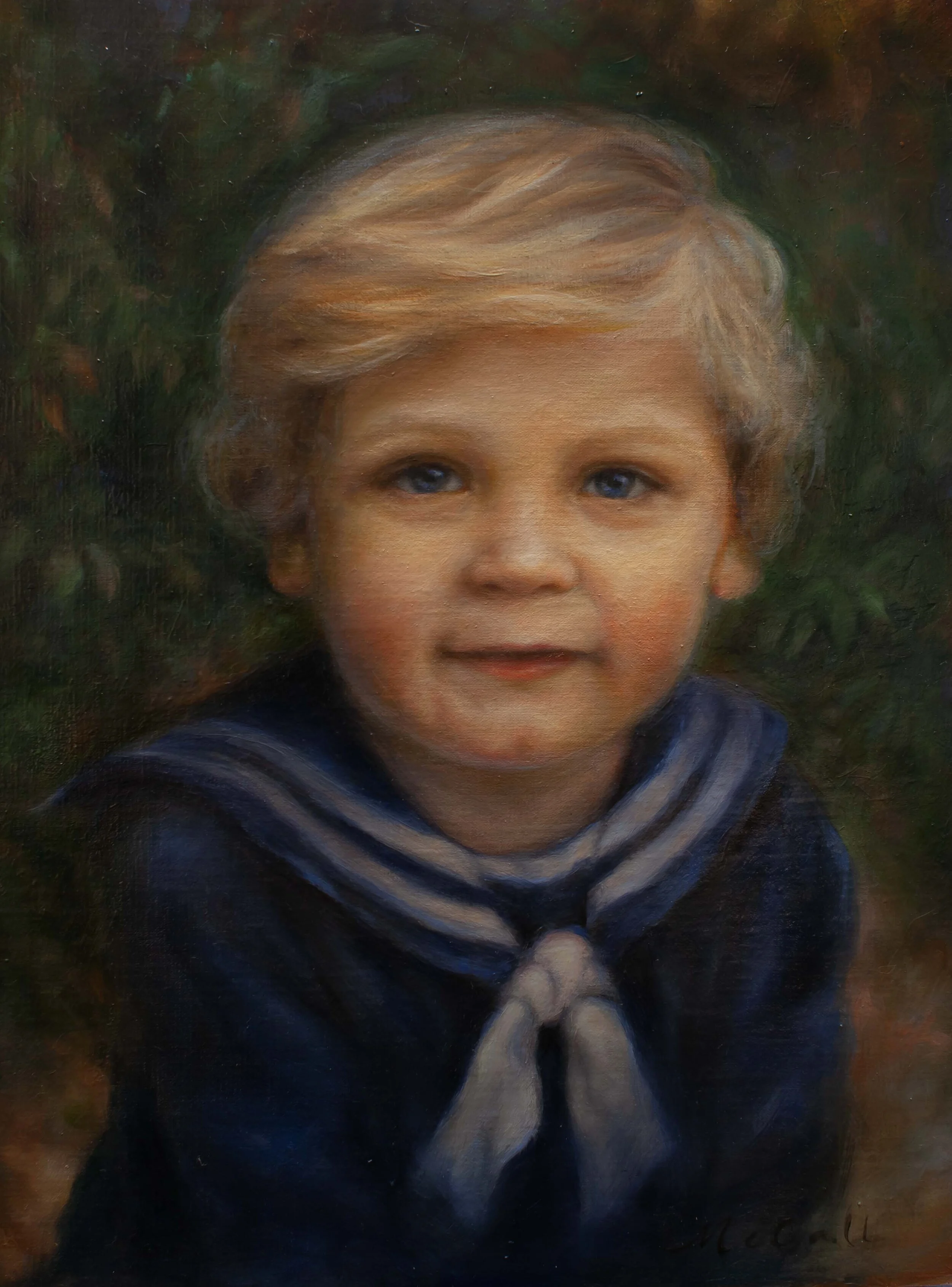"David" oil on linen