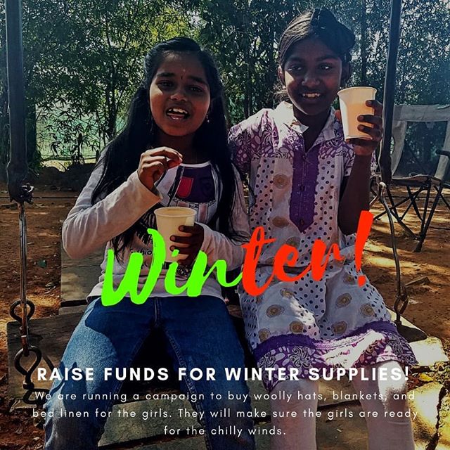 Bangalore is getting cooler. We are located on the outskirts of the city where it's cooler. Help us buy warmer clothes for the girls including woolly hats and blankets 🤩😍💯🙏🌺🌼.
.
https://www.smallchange.ngo/fundraiser/help-keep-girls-warm-this-w