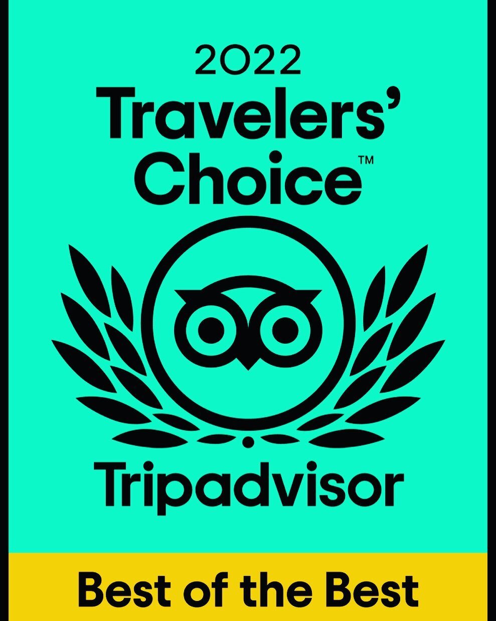 Proud to be 2022 Travelers&rsquo; Choice Best of the Best!