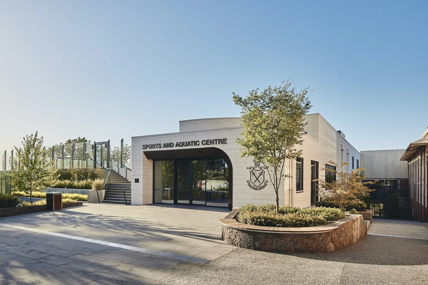 Aquatic Sports Center Architecture