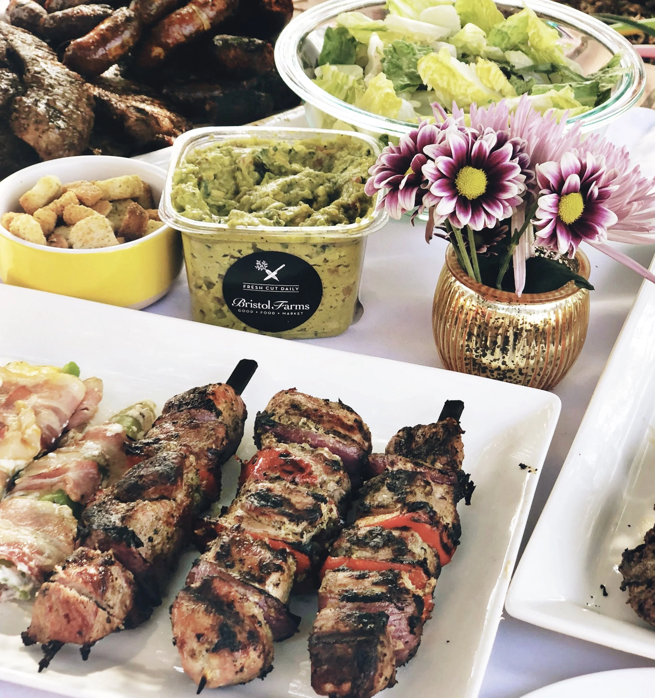 Great Food & Great Company at Our End-of-Summer Backyard BBQ