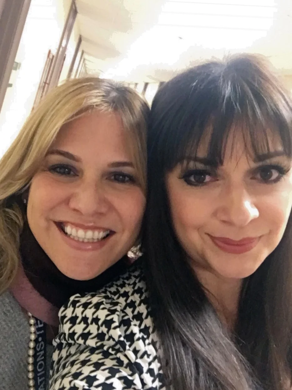 Selfie with one of my co-workers during training in Washington D.C.