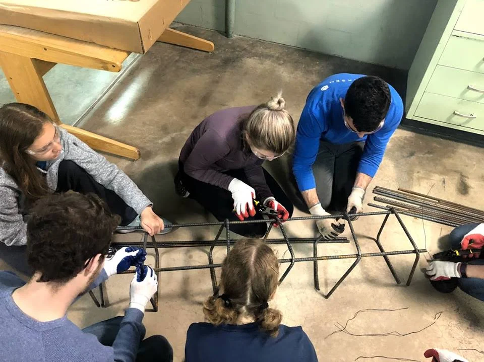 The Penn State chapter had a weekend construction seminar and potluck Facebook: @pennstatebridgestoprosperity Instagram: @pennstateb2p