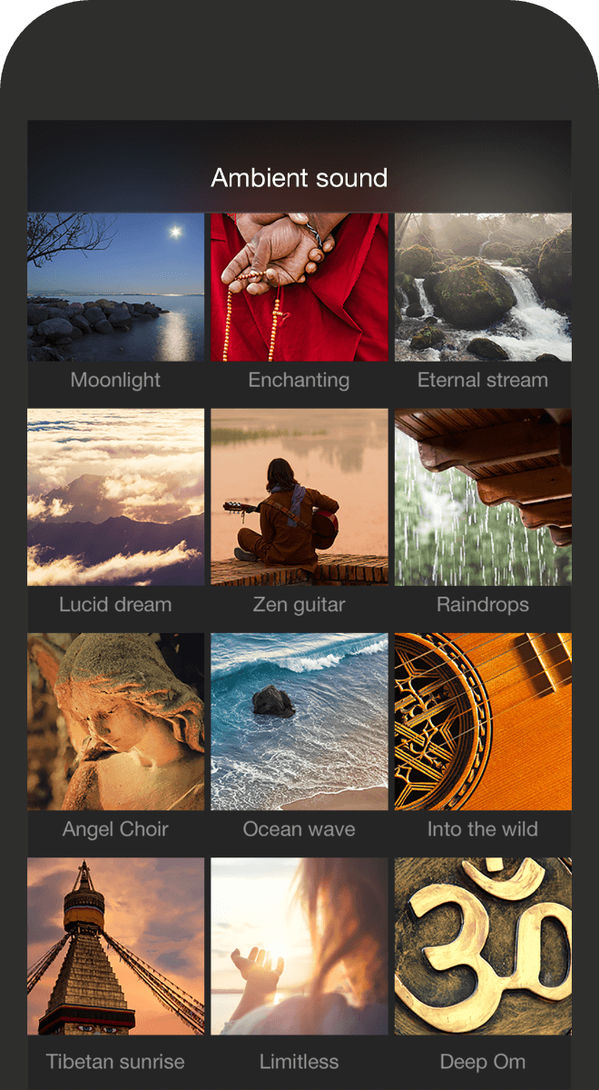 Ambient sounds, Insight Timer
