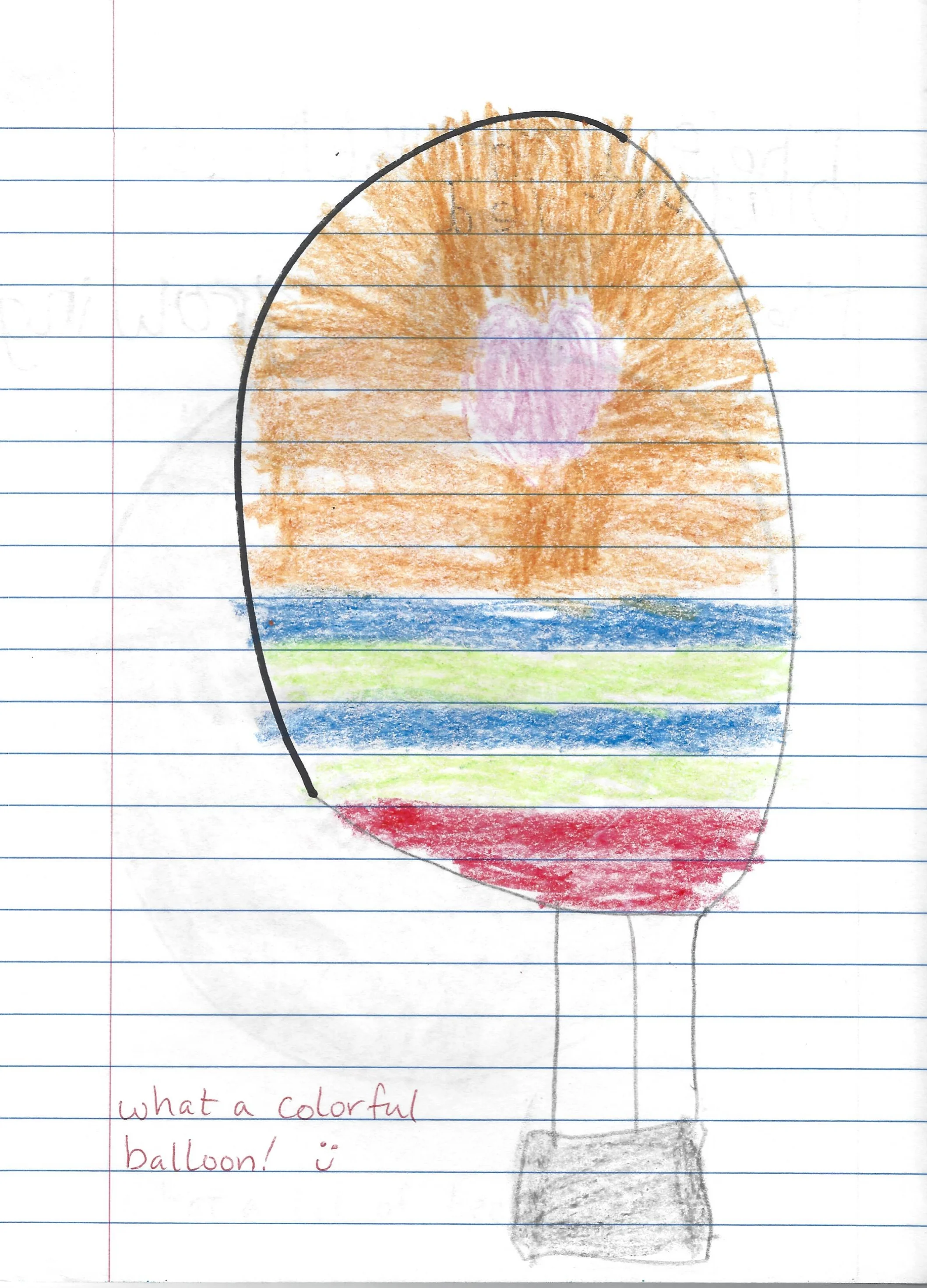 Done during homework for 1st grade