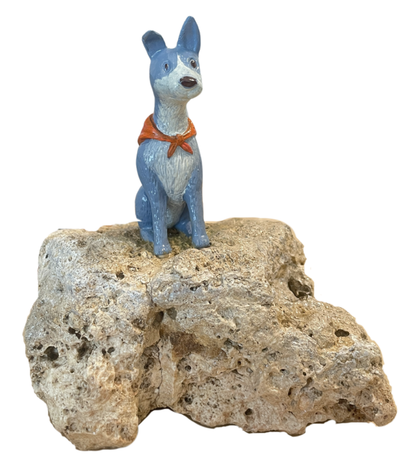 Dog on the Rock 4