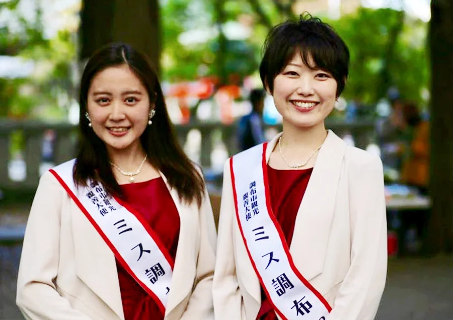 ミス調布の方々も!うーん、見目麗しい!