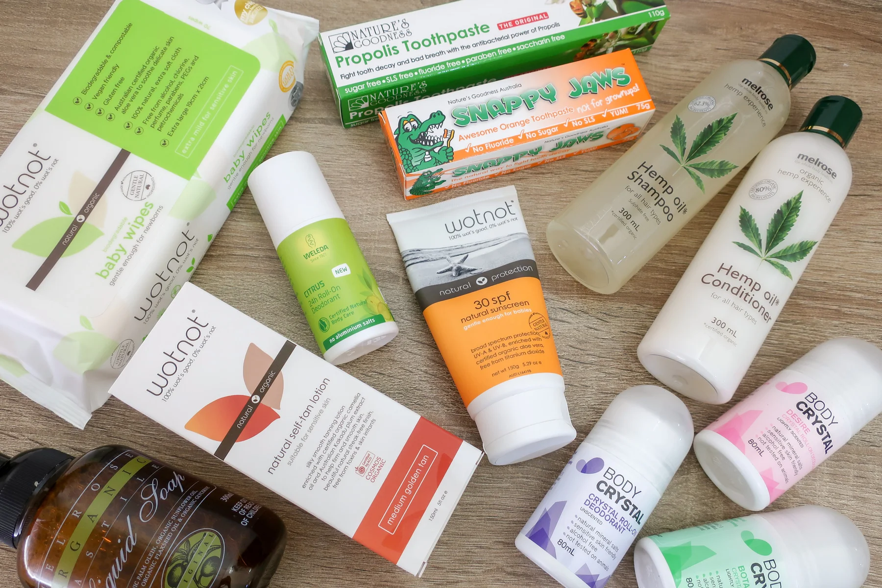 Non-toxic, chemical & nasty free personal care & cleaning products