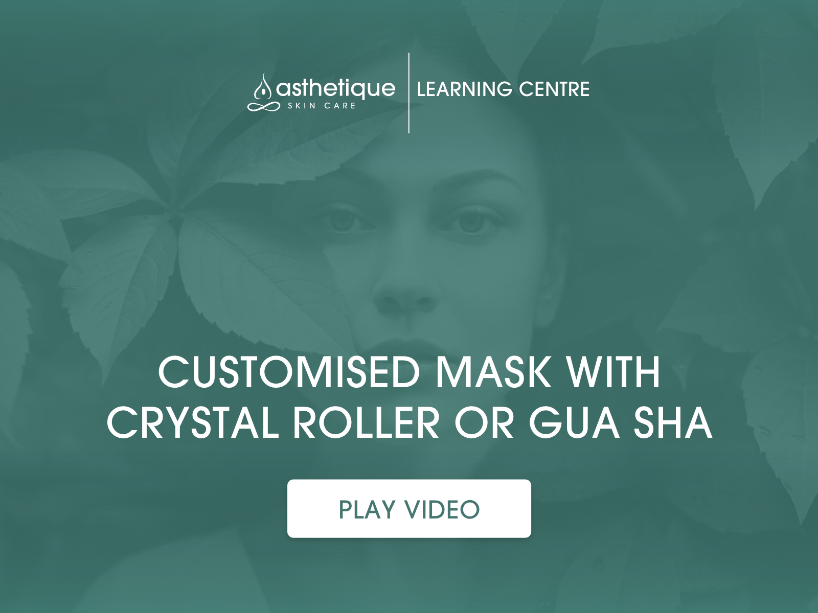 Customised Mask with Crystal Roller or Gua Sha