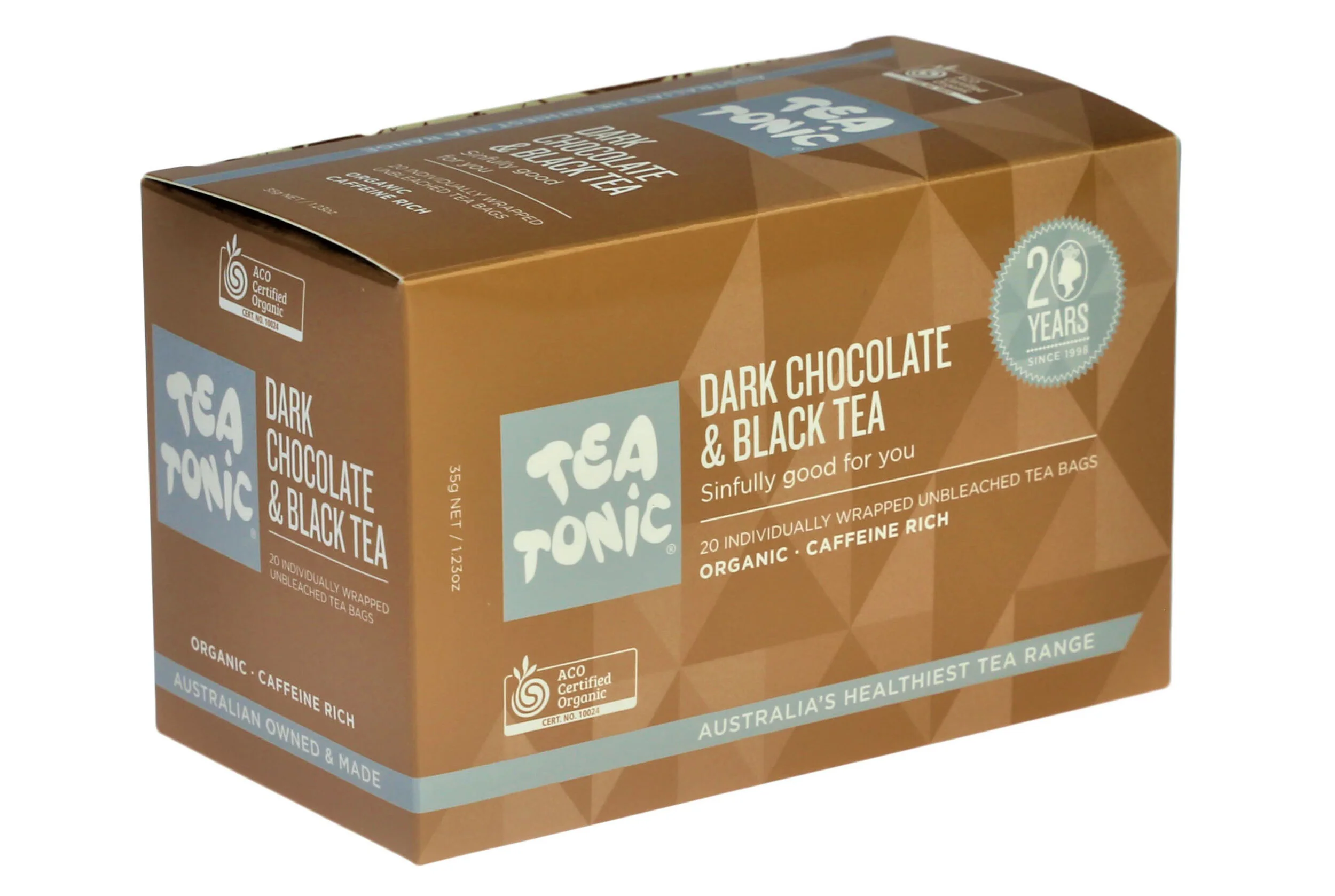 Dark Chocolate &amp; Black Tea Teabags