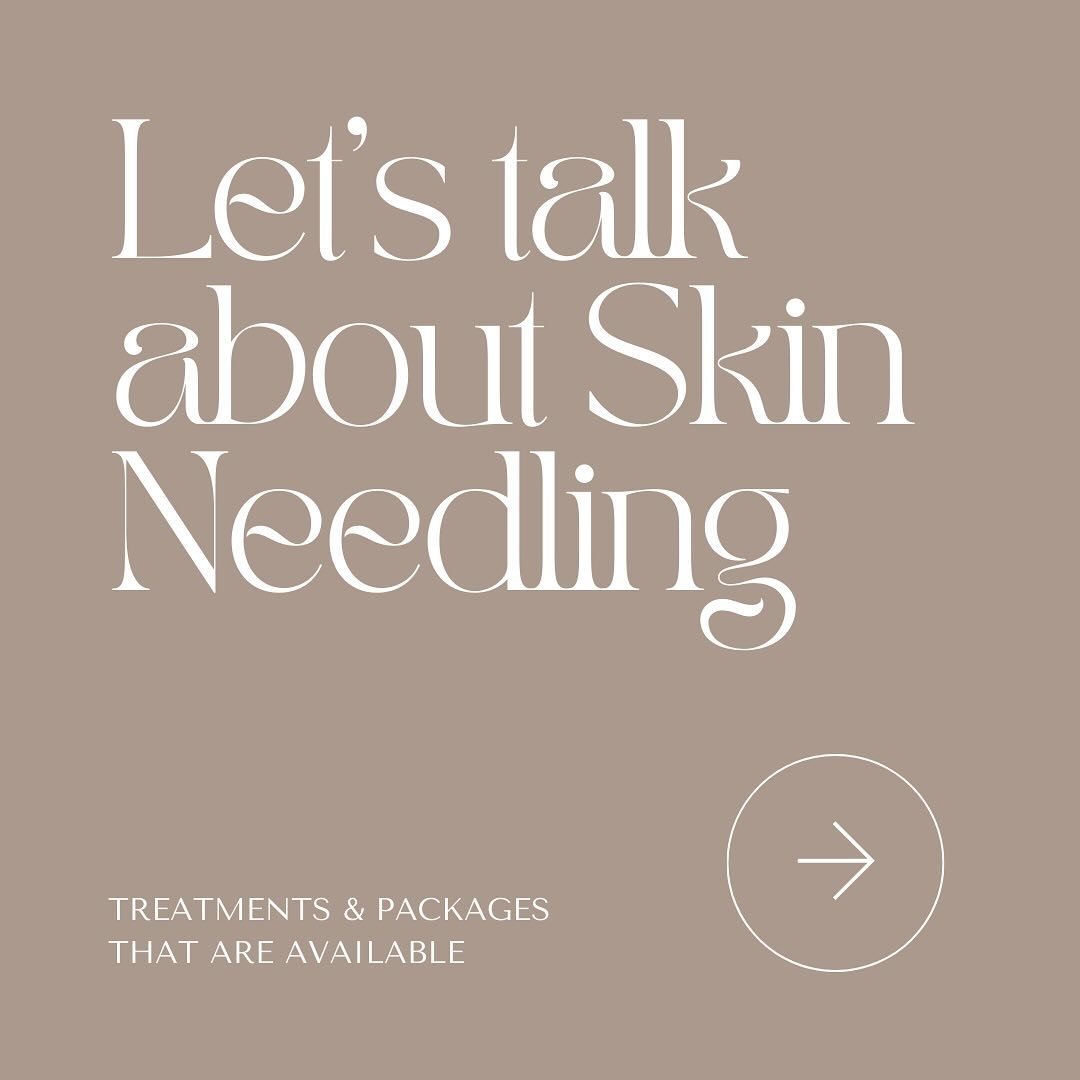 ENHANCE &amp; REJUVENATE // Whether you&rsquo;re considering Home Rolling or Collagen Indiction Therapy, we have the treatment &amp; package to suit your skin concerns. 

Following your Skin Consultation &amp; Analysis, along with a tailored skincare