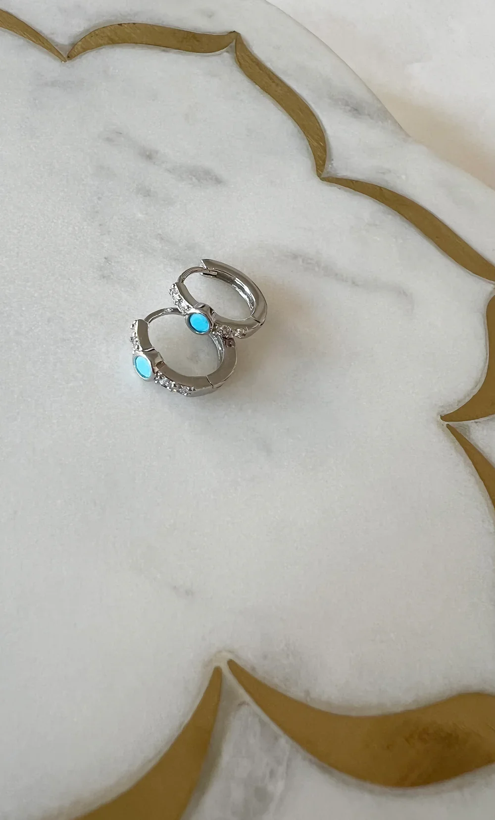 Tribute Huggie Earrings