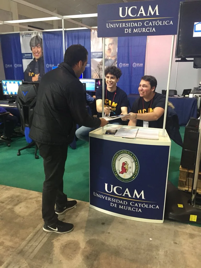 Stand UCAM en la Winter Freak