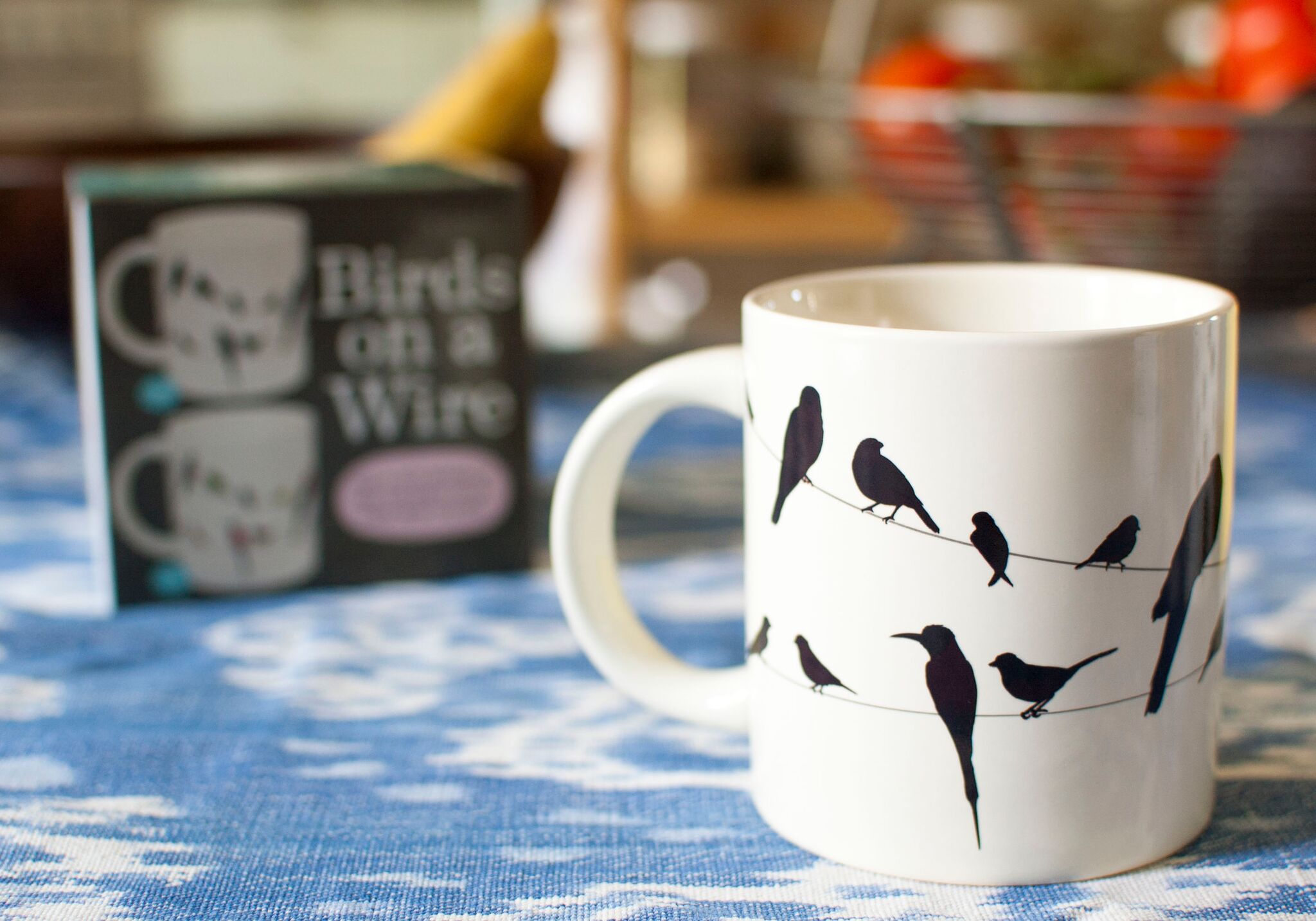 birds on a wire mug uk philosophers guild hotcakes