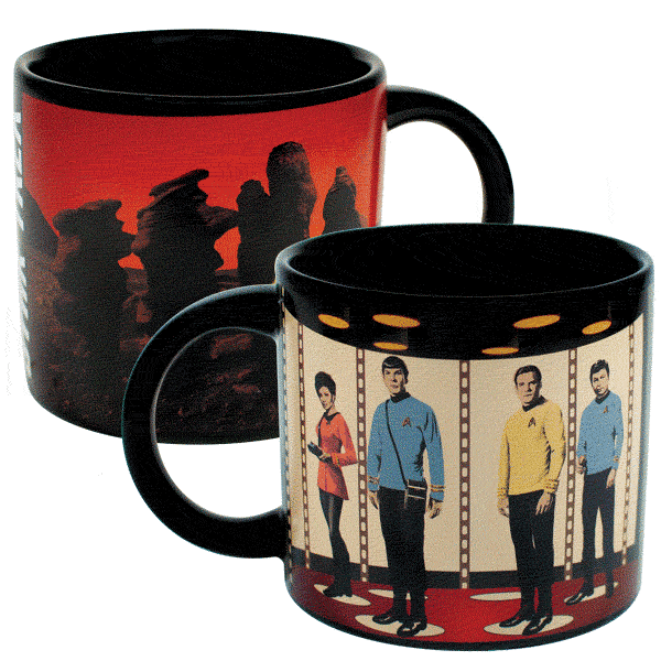 Star Trek transforming transporter mug upg unemployed philosophers guild