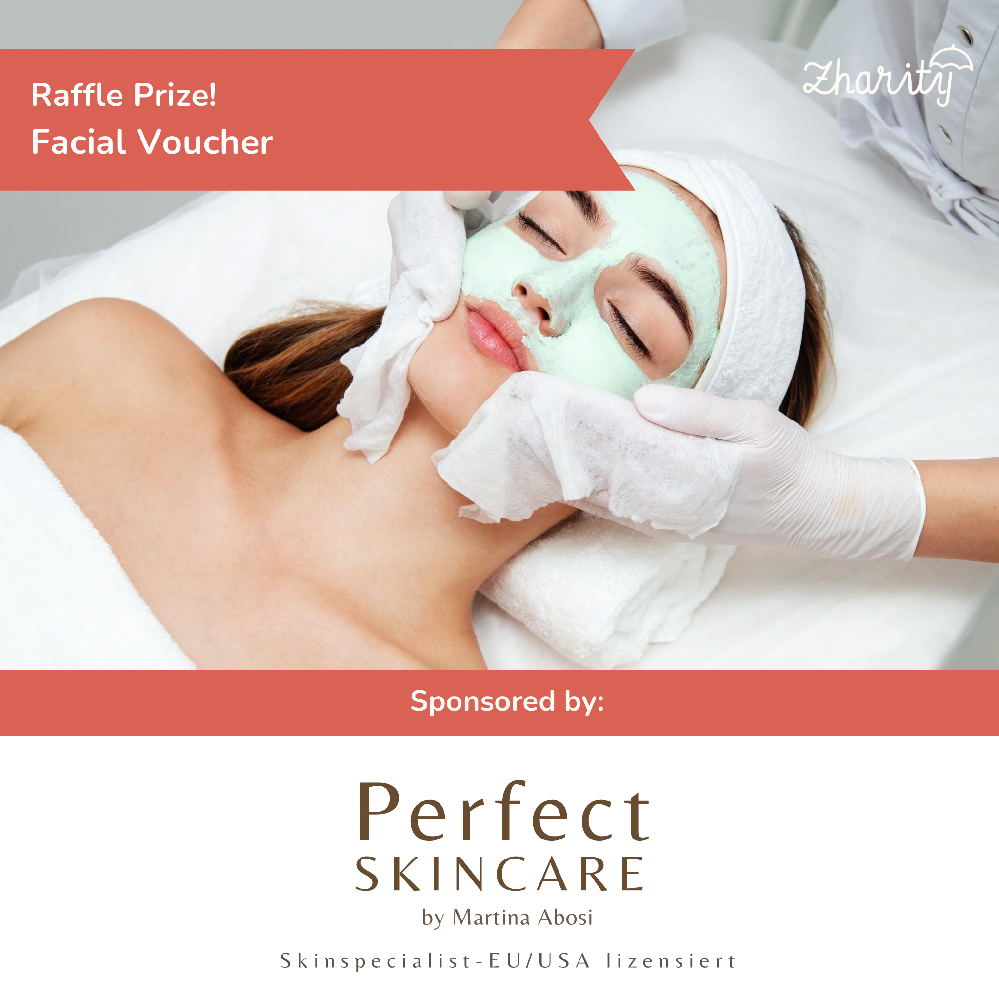 Zharity Raffle Donor: Perfect Skincare by Martina Abosi