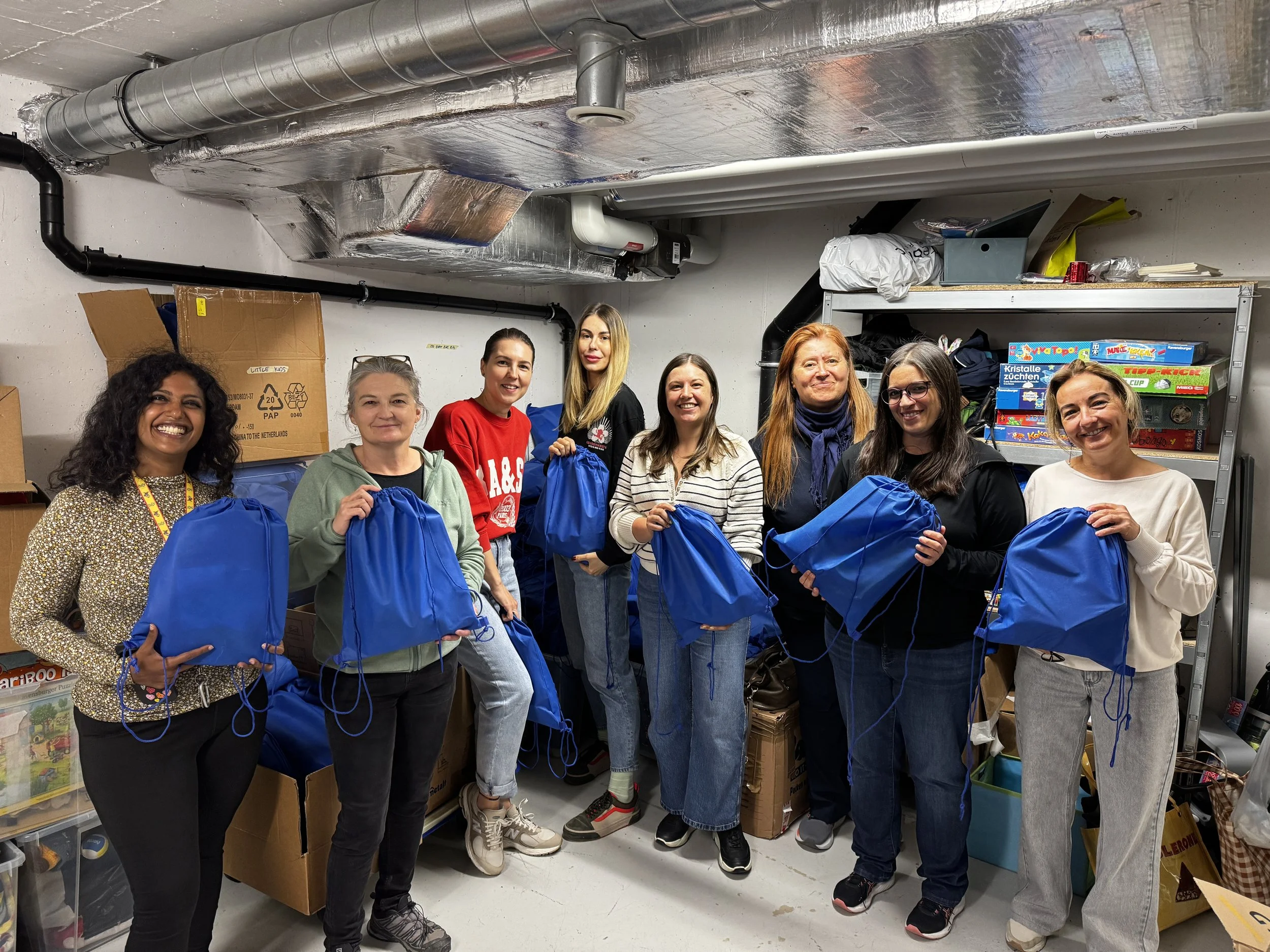 Zharity Community for a Cause: 300 School Supply Kits Assembled!