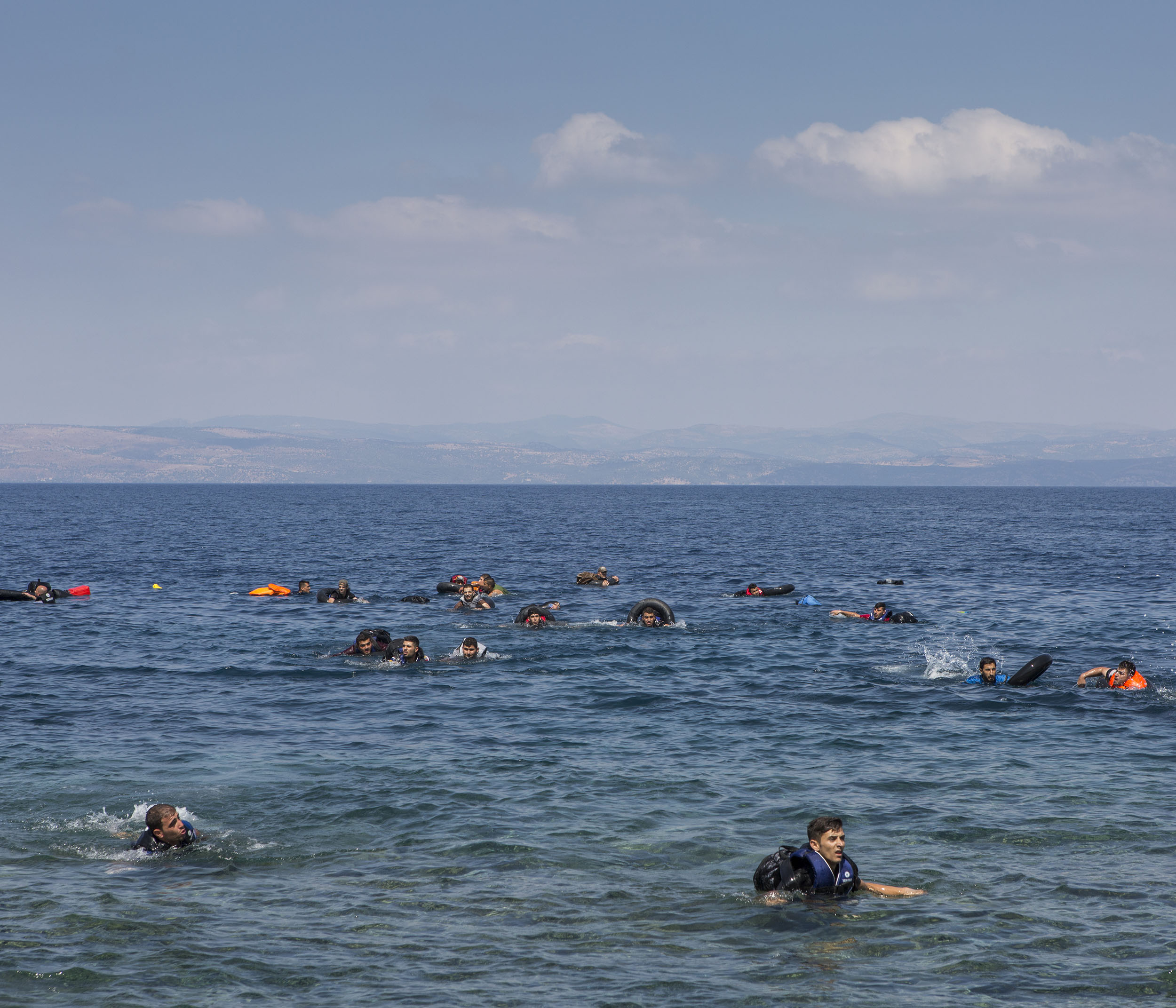 Seeking Shelter - West , follows the story of Syrian displacement as thousands flooded to Europe in 2015.