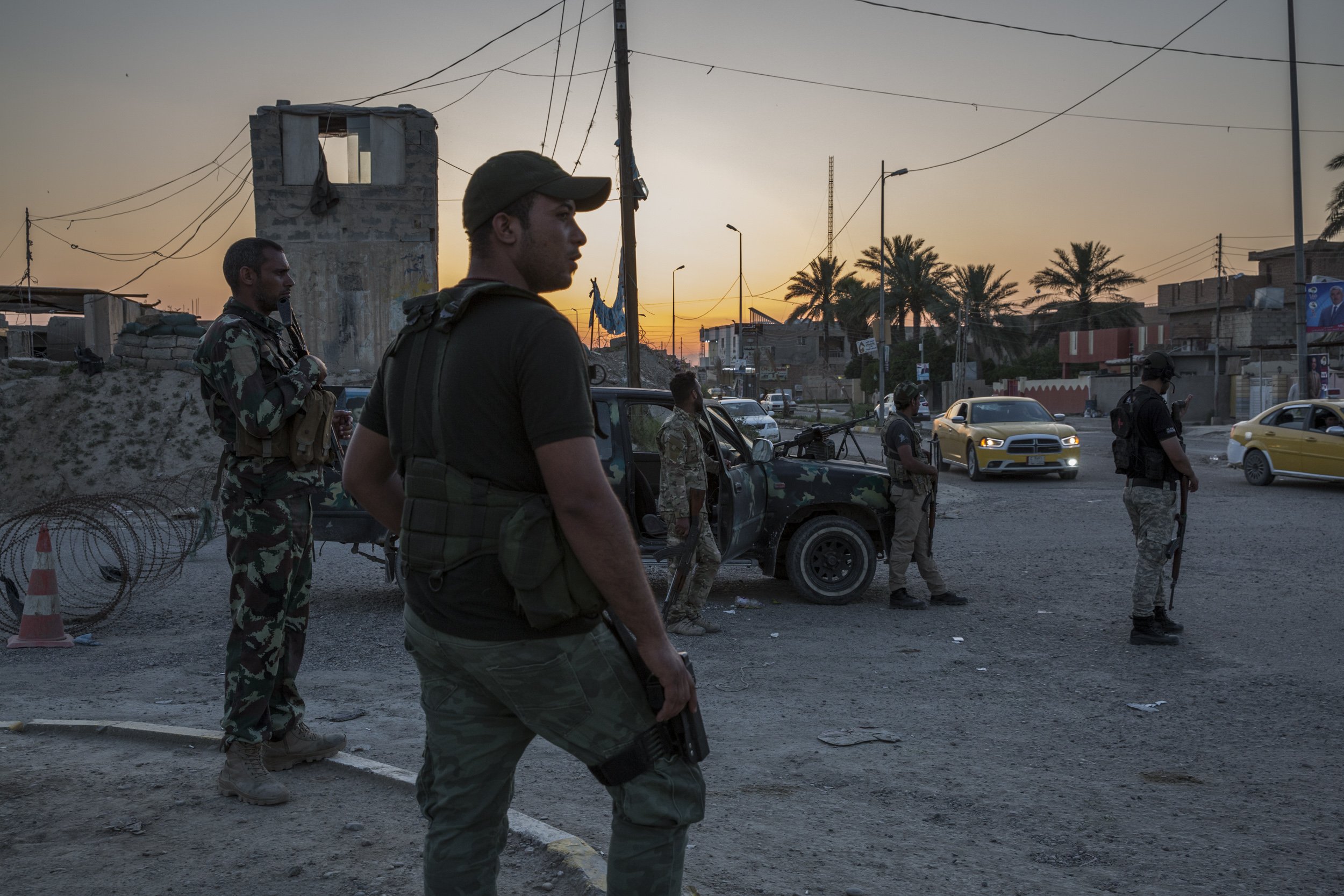  Members of the powerful Shiite militia group Soraya Salam control and protect the Iraqi shrine city of Samara, an important pilgrimage site in the Shia’ism. The group is led by the influential Iraqi cleric Muqtada al-Sadr and is one of the most pote