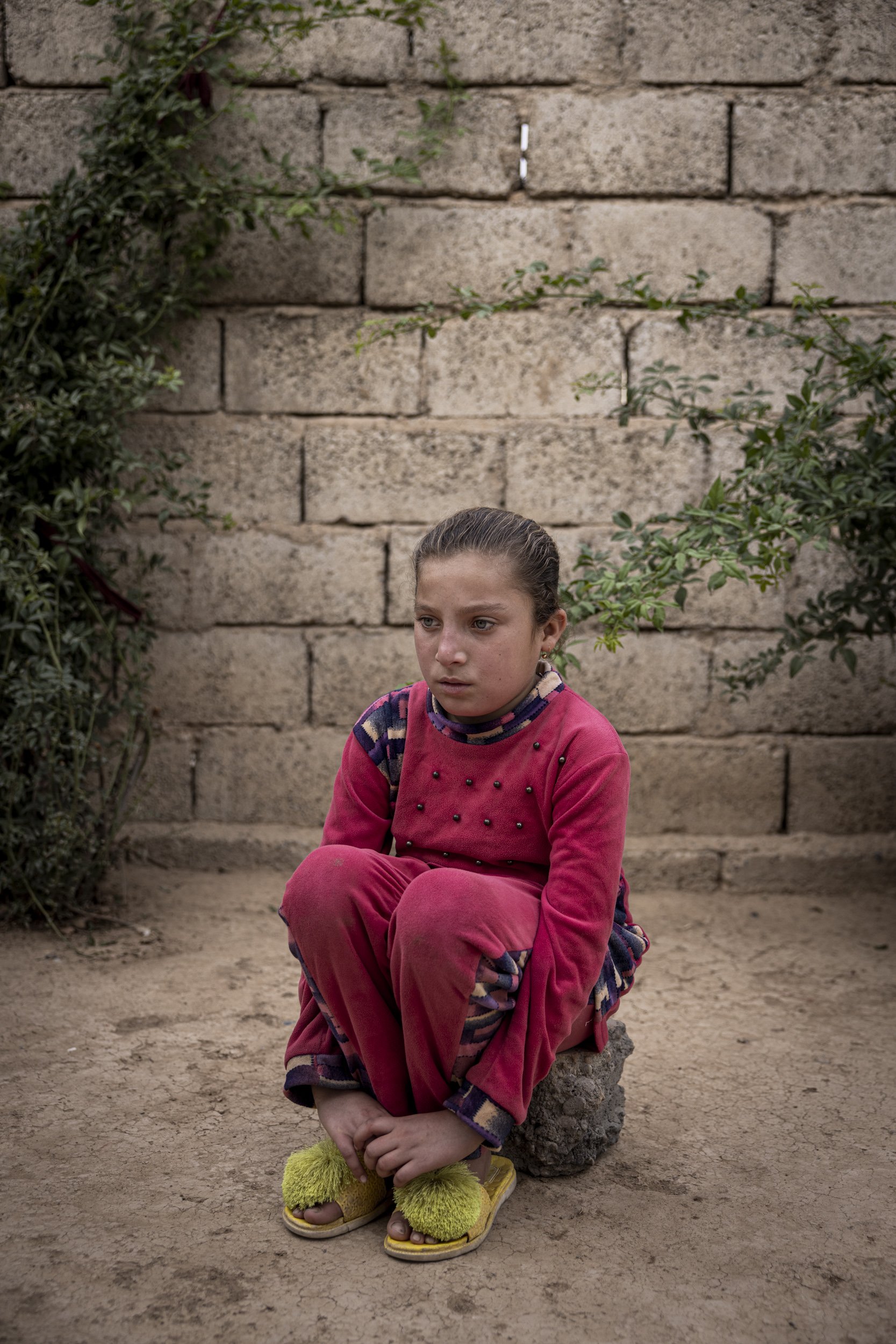  Rahaf, 10, was the sole survivor of an airstrike in Al Tanak that killed 11 members of her family. A strike in 2017 targeted a residence that military observers believed was exclusively used by ISIS fighters. 