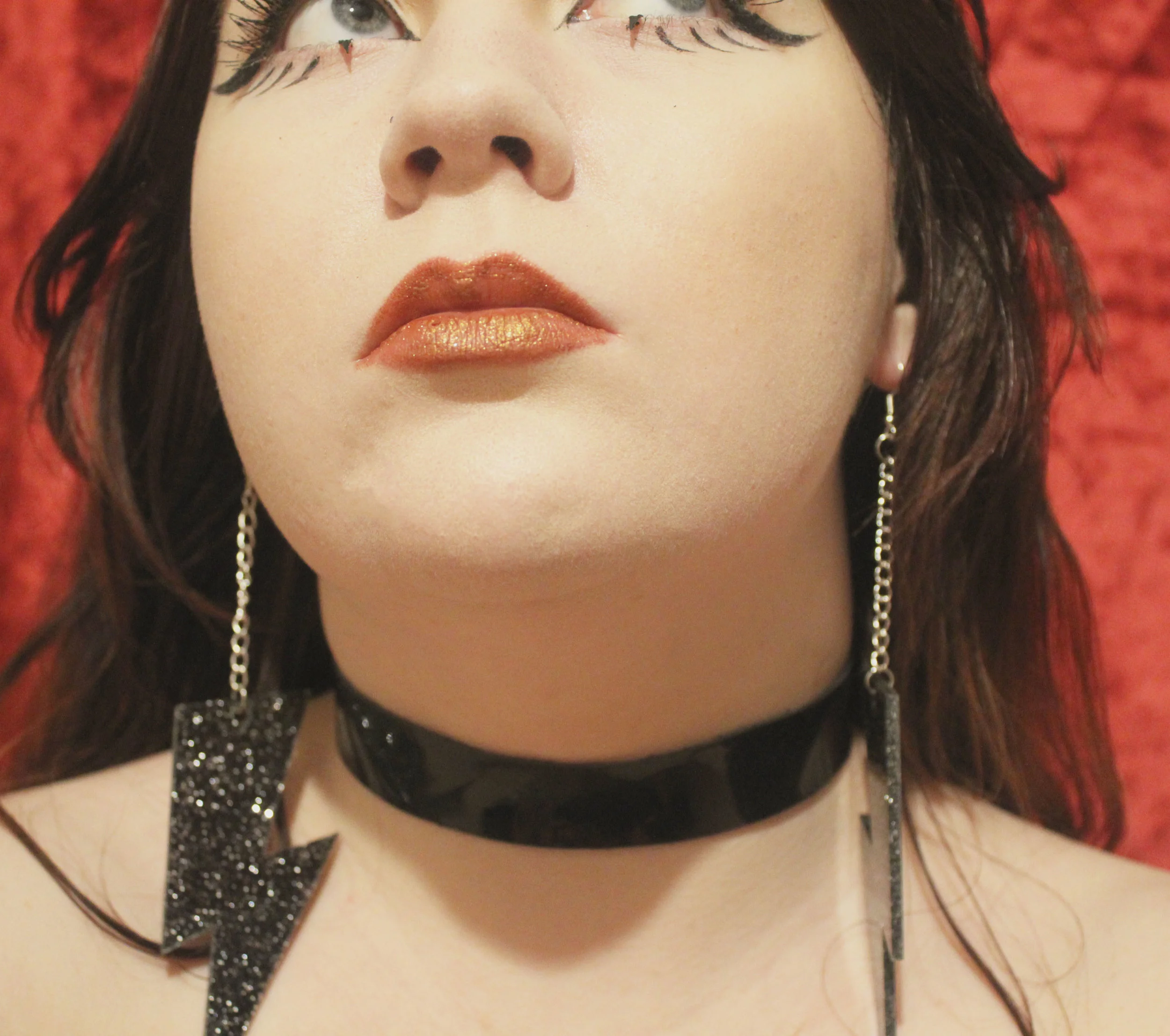 KENNEDY Black Bowie Bolt Earrings.jpg