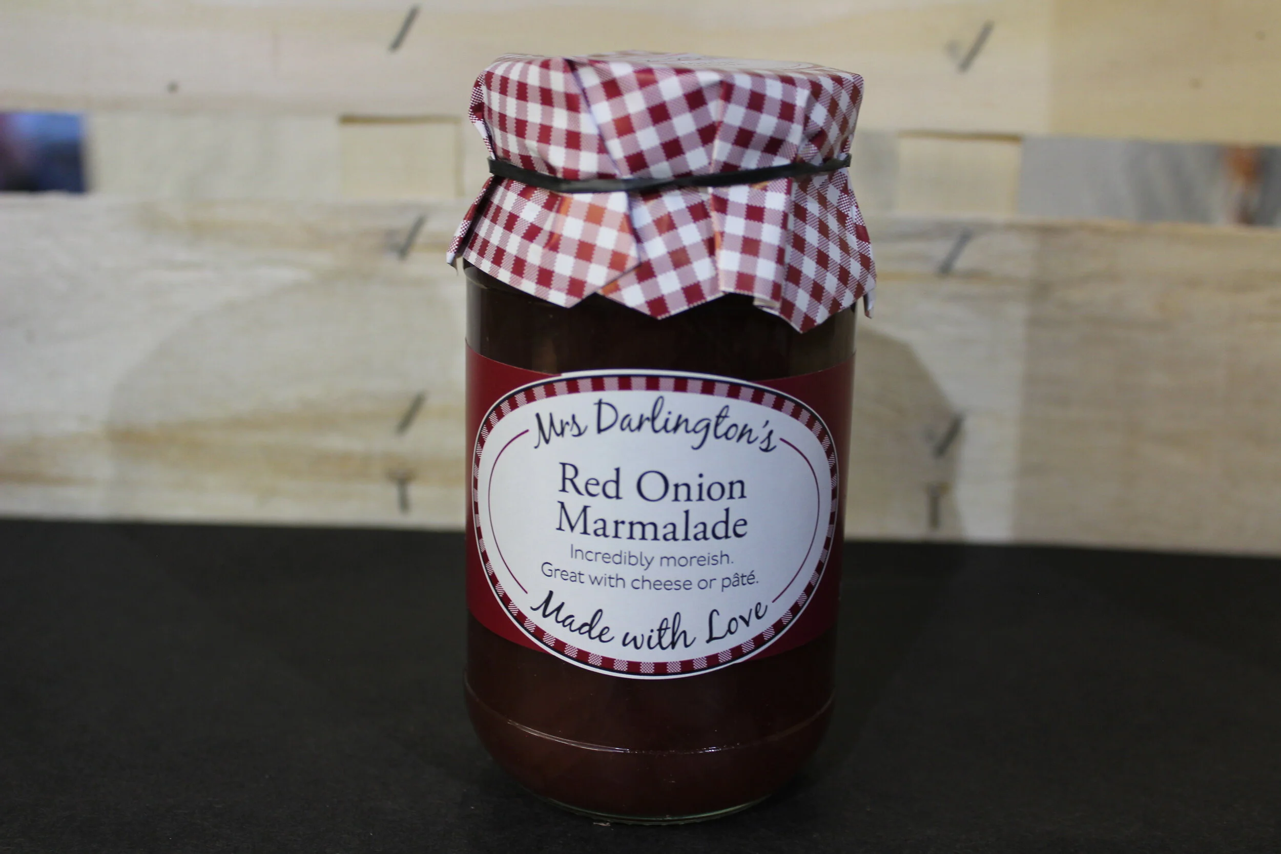 Calories In Mrs Darlington's Spicy Tomato & Sticky Onion Chutney 312g, Nutrition Information
