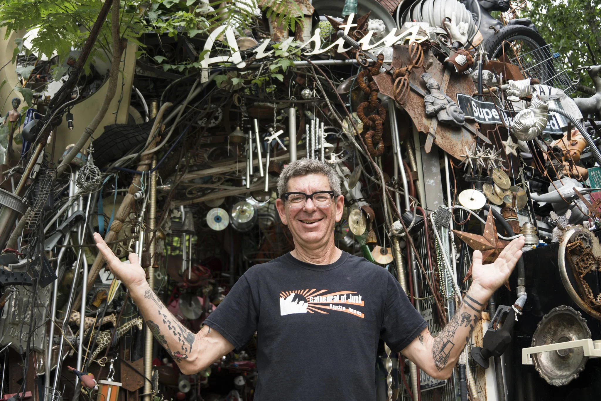 Vince Hannemann, Cathedral of Junk Austin, Texas