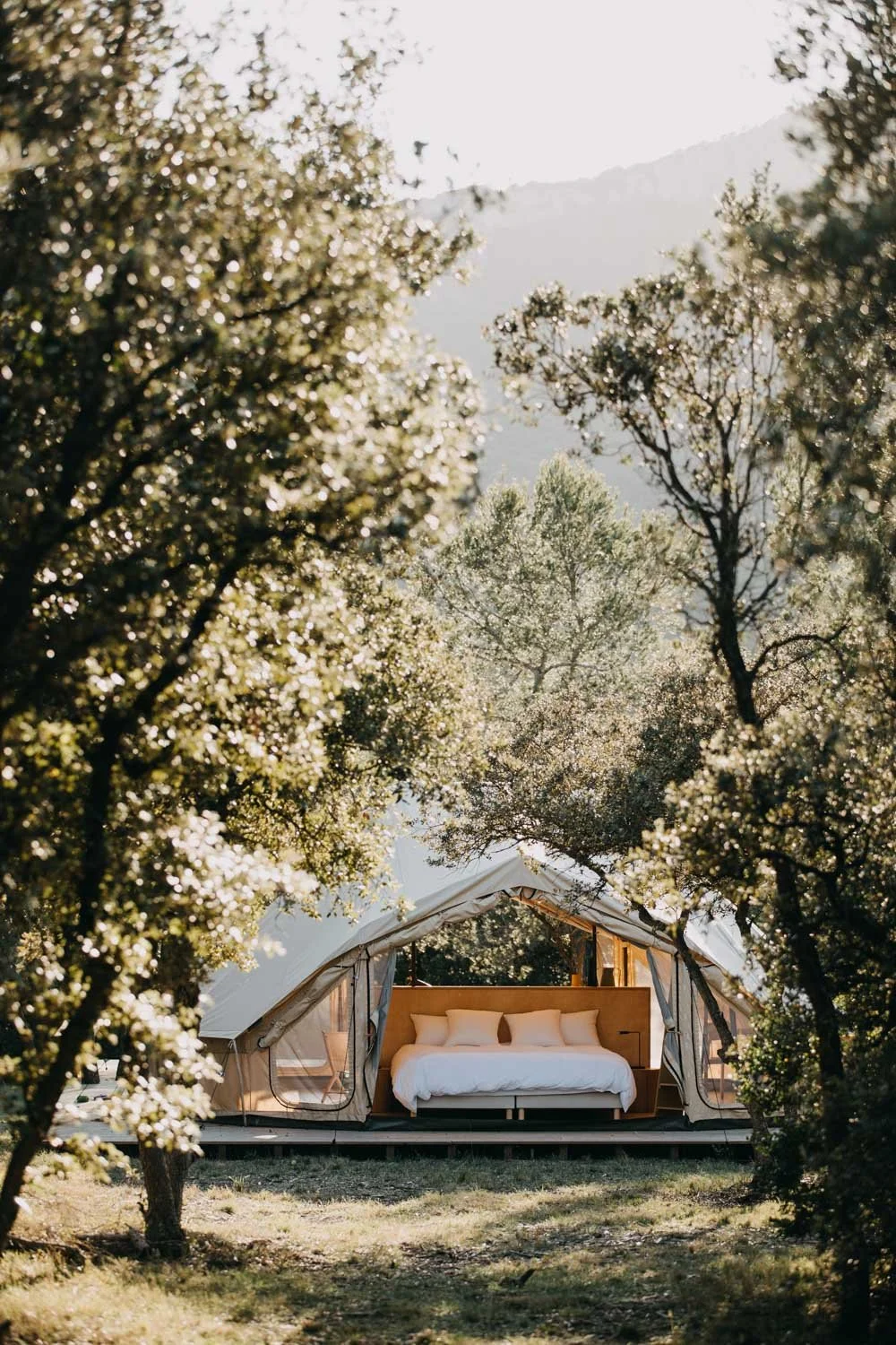 tente en pleine nature-photographe gite